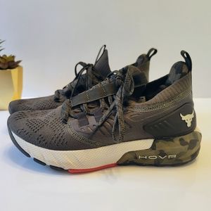 Under Armour Women's HOVR Athletic Shoes - Black and Cream